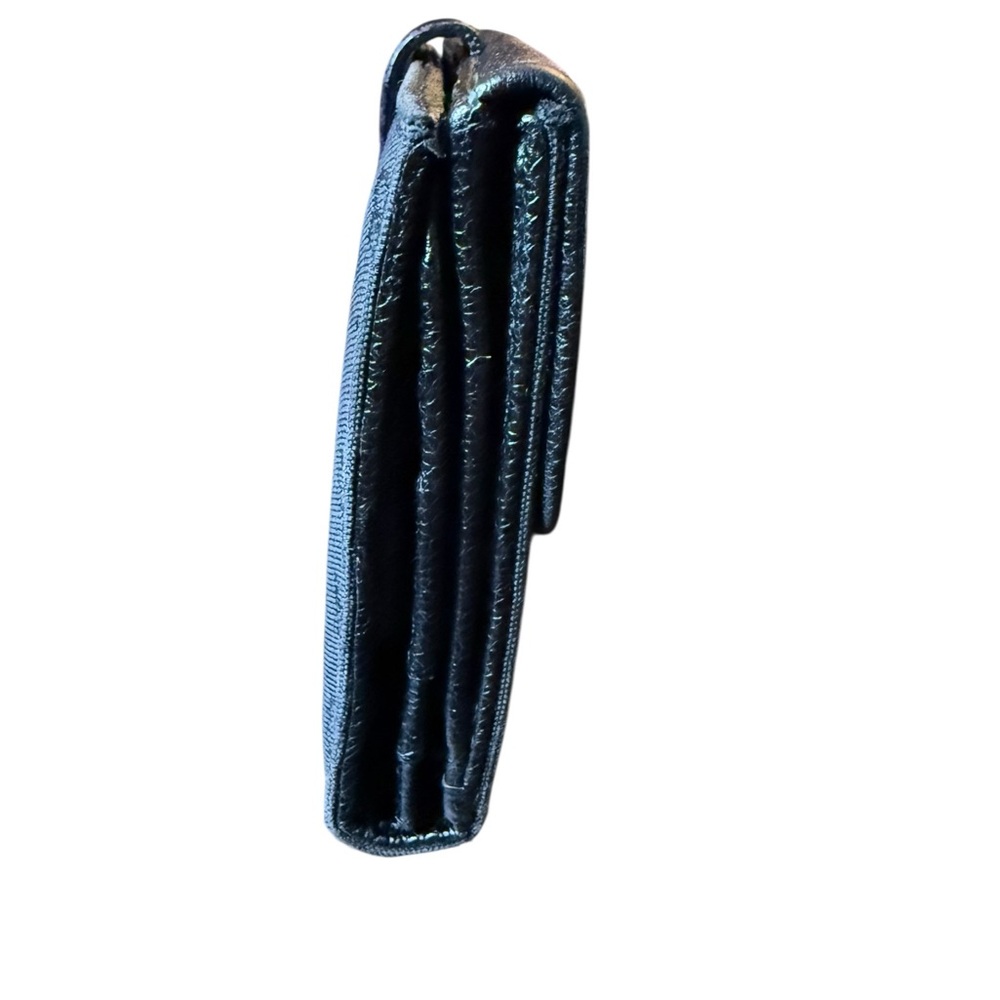 Bulgari Black Leather and Canvas Long Wallet - Picture 10 of 10